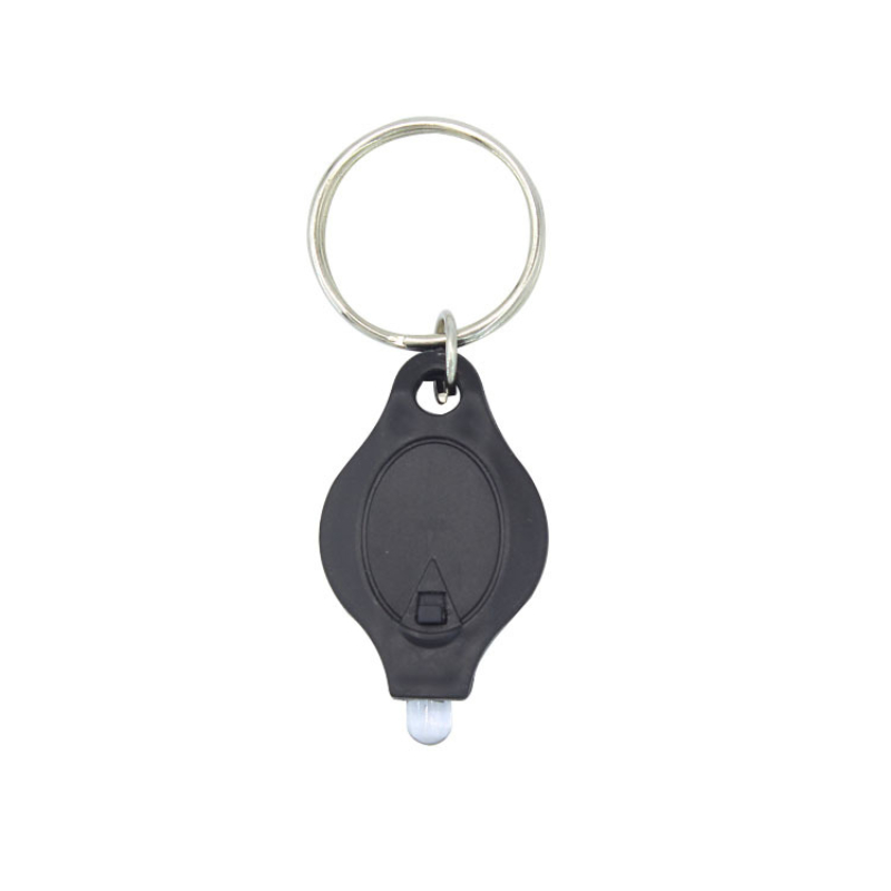 Promotional Gift Logo Service White LED Mini Plastic Keychain Light( Lot of 20 ) 