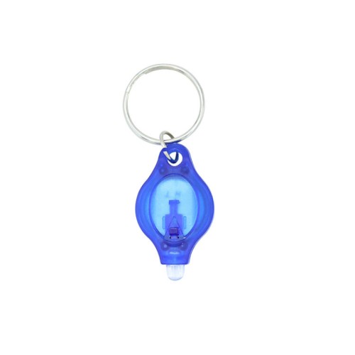 Promotional Gift Logo Service White LED Mini Plastic Keychain Light( Lot of 20 )