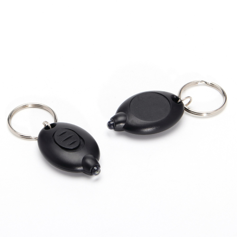 Promotional Mini Plastic Keychain Lamp Logo Service White LED Light ( Lot of 20 ) 