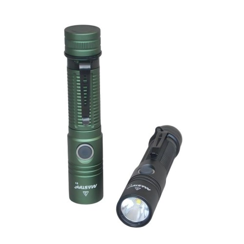 Mastiff E1 1800 Lumen 6-mode LED Lamp Rechargeable Flashlight Pocket Torch