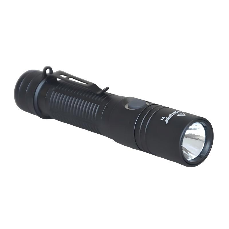 Mastiff E1 1800 Lumen 6-mode LED Lamp Rechargeable Flashlight Pocket Torch 