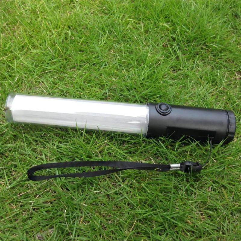 Mastiff 260RB Traffic Wand Safety Control Red Blue Light 3-mode LED Signal Lamp 
