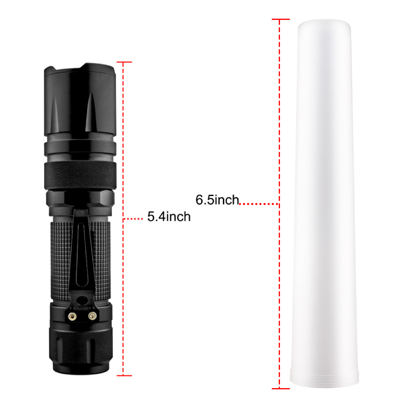 Traffic Wand Flashlight Parking Directing Railway Signage 4 Colors LED Zoomable Multiple Function Safety Control Signal Baton 