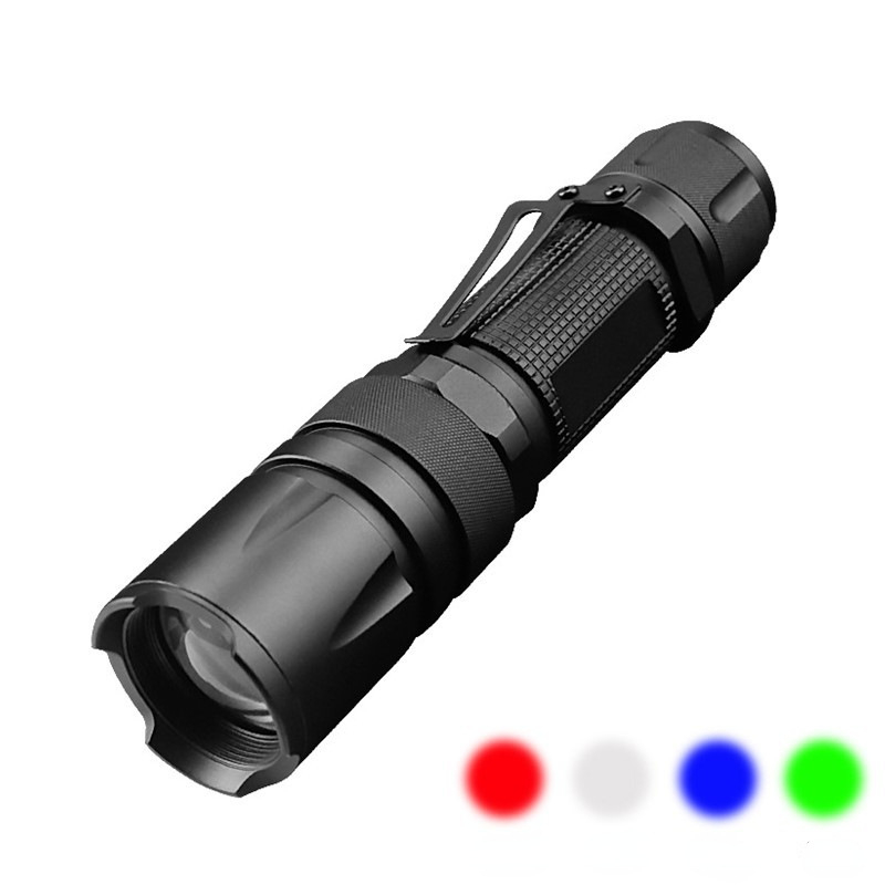 Traffic Wand Flashlight Parking Directing Railway Signage 4 Colors LED Zoomable Multiple Function Safety Control Signal Baton 