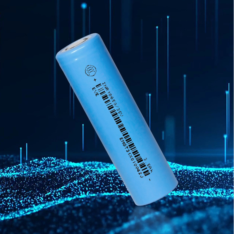 A Pair of 18650 3500mAh Rechargeable Ternary Polymer Lithium Battery 