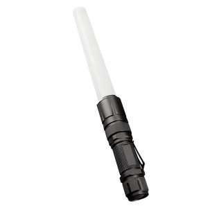 Traffic Wand Flashlight Parking Directing Railway Signage 4 Colors LED Zoomable Multiple Function Safety Control Signal Baton