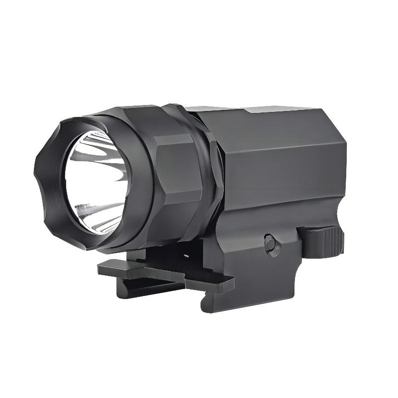 Mastiff P05 2-mode LED 20mm Weaver Picatinny Rail Quick Release Tactical Flashlight 