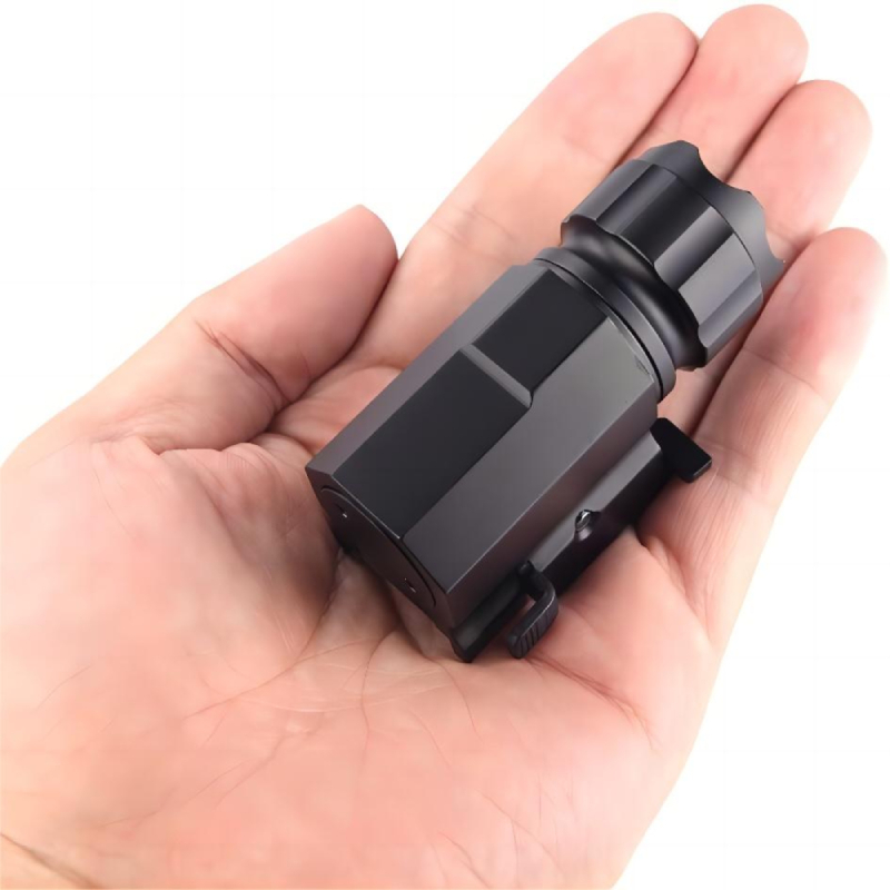 Mastiff P10 2-mode LED 20mm Weaver Picatinny Rail Quick Release Tactical Flashlight 