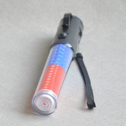 Mastiff X260RB Traffic Wand Safety Control Red with Green and White Light 3-mode LED Signal Bar