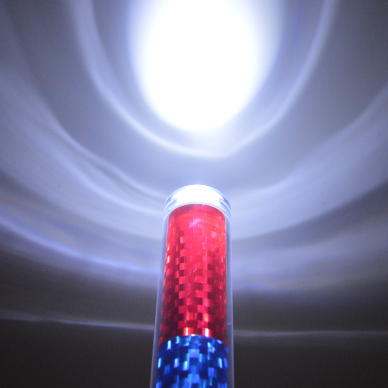 Mastiff X260RB Traffic Wand Safety Control Red with Green and White Light 3-mode LED Signal Bar 