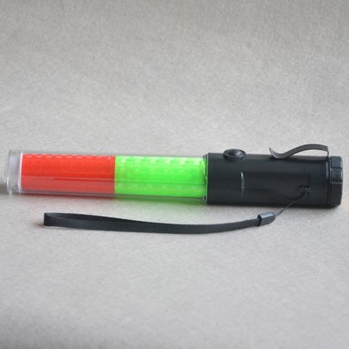 Mastiff X260RG Traffic Wand Safety Control Red with Green and White Light 3-mode LED Signal Bar